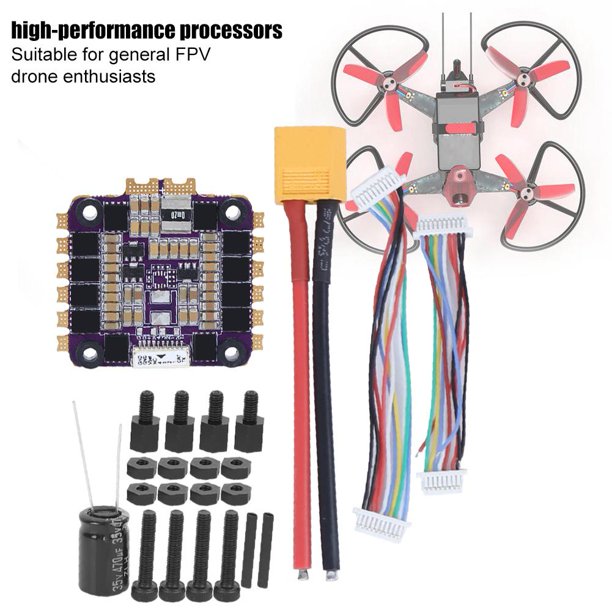 ESC 45A 4 En 1 2-6S – Contrôleur De Vitesse Électronique Haute Performance Pour Drone FPV Racing Et Freestyle