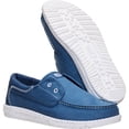 thumbnail image 4 of HEYDUDE Men Wally Cru Stretch Canvas , Ensign Blue, 11, 4 of 6