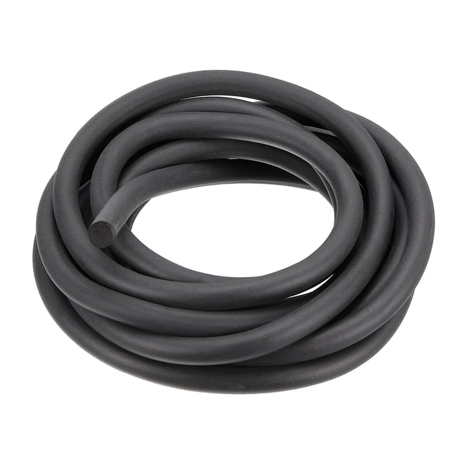 Unique Bargains Sealing Strip, Solid Round Sponge Rubber Weather Strip 11.48Ft x 0.4''W