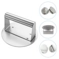 thumbnail image 4 of Zehuanyu 3pcs Stainless Steel Burger Press Round Burger Smasher Tool Metal Burger Smasher Kitchen Gadget, 4 of 6