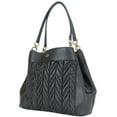 thumbnail image 2 of Pre-Owned Coach Tote Bag F32978 Leather Black Quilted Women's COACH (Good), 2 of 11