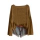 thumbnail image 2 of Neewe Womens Long Sleeve Plain Pullover Sweater Casual Loose V Neck Collared Ribbed Knit Jumper Tops, 2 of 6