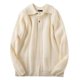 thumbnail image 3 of Suéter de medio botón para hombre de otoño e invierno, suéter de solapa de color sólido, top casual coreano para uso diario, top para hombre, 3 of 5