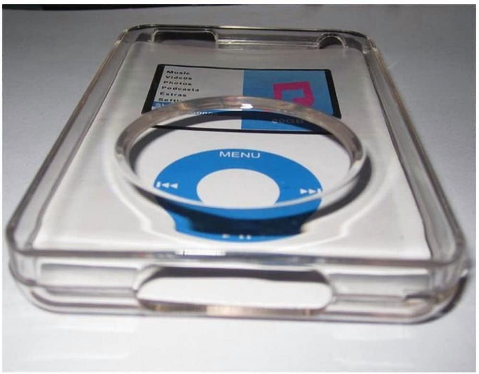 FiireWire 160GB clear case external drive with cables and power connector ,NEW