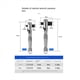 thumbnail image 2 of 2X Llave de Vaso de Trinquete de 72 Dientes Mini 3/8 Pulgadas 1/2 Pulgadas Llave DinamoméTrica de Doble Punta Llave Inglesa Varilla Destornillador Herramienta, 2 of 8