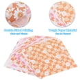 thumbnail image 4 of Uxcell 12x12Inch Scrapbook Paper, 24 Sheet Double-Sided Floral Style Craft Paper, Orange, 4 of 7