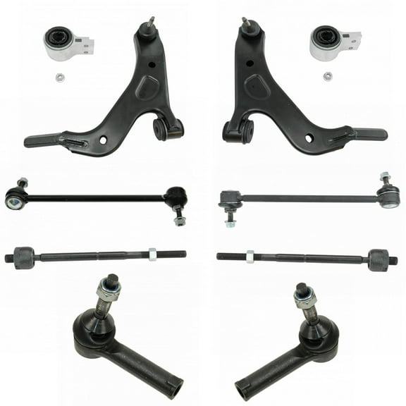 8 Piece Steering & Suspension Kit Tie Rods Control Arms Sway Bar End Links New PSA64562 Fits select: 2008 FORD TAURUS, 2008 MERCURY SABLE