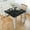 white, variant on HAOXIT Square Tablecloth Fitted Table Cover Waterproof Texture Print Elastic Table Cloth Topper for Party Kitchen Dining Patio Indoor Outdoor 36*36