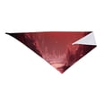 thumbnail image 2 of Honeii Red Moon Lava print Pet Bandana，a stylish triangle accessory perfect for small to large dogs, puppies, and even cats, 2 of 5