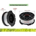 thumbnail image 3 of Af-100 Weed Eater Spool Reemplazo para Af-100-3zp Af-100-bkp Compatible con Black and Decker String Trimmers 30ft 0.065 'Trimmer Line Reemplazo de alimentación automática kaili Sencillez, 3 of 5