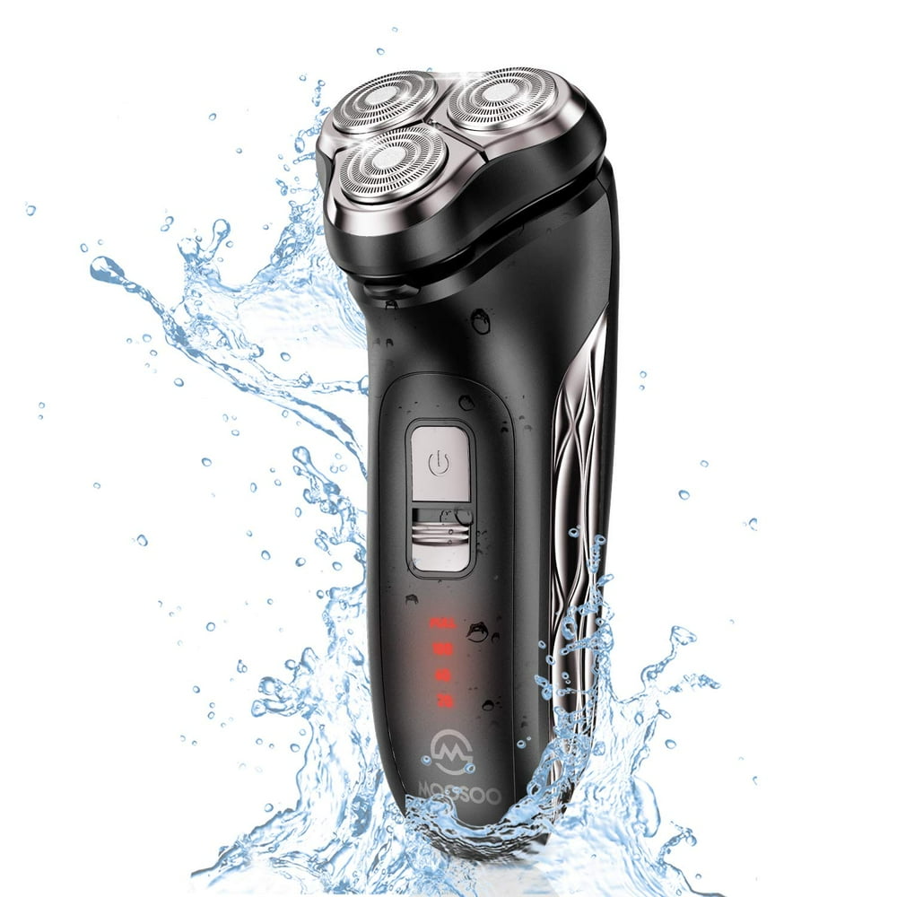 MOOSOO G6 Electric Shaver Wet Dry Mens Razor Portable Travel Shaver