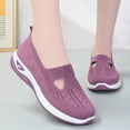 thumbnail image 2 of Orthowalkway Casual Sneakers for Women Slip-On Lightweight Outdoor Walking Shoes Breathable Design, 2 of 9