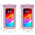 thumbnail image 2 of Funda TEKKU contra Agua colgante Universal sumergible Rosa rosa, 2 of 6