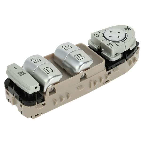 Unique Bargains Interrupteur de fenêtre électrique No.2229052004 Interrupteur de contrôle de fenêtre pour Mercedes-Benz S400 S500 S600 Beige