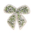 thumbnail image 4 of Iron On Patches, 18pcs Bow Knot Rhinestones Patches  For Girls For Pants, 4 of 8