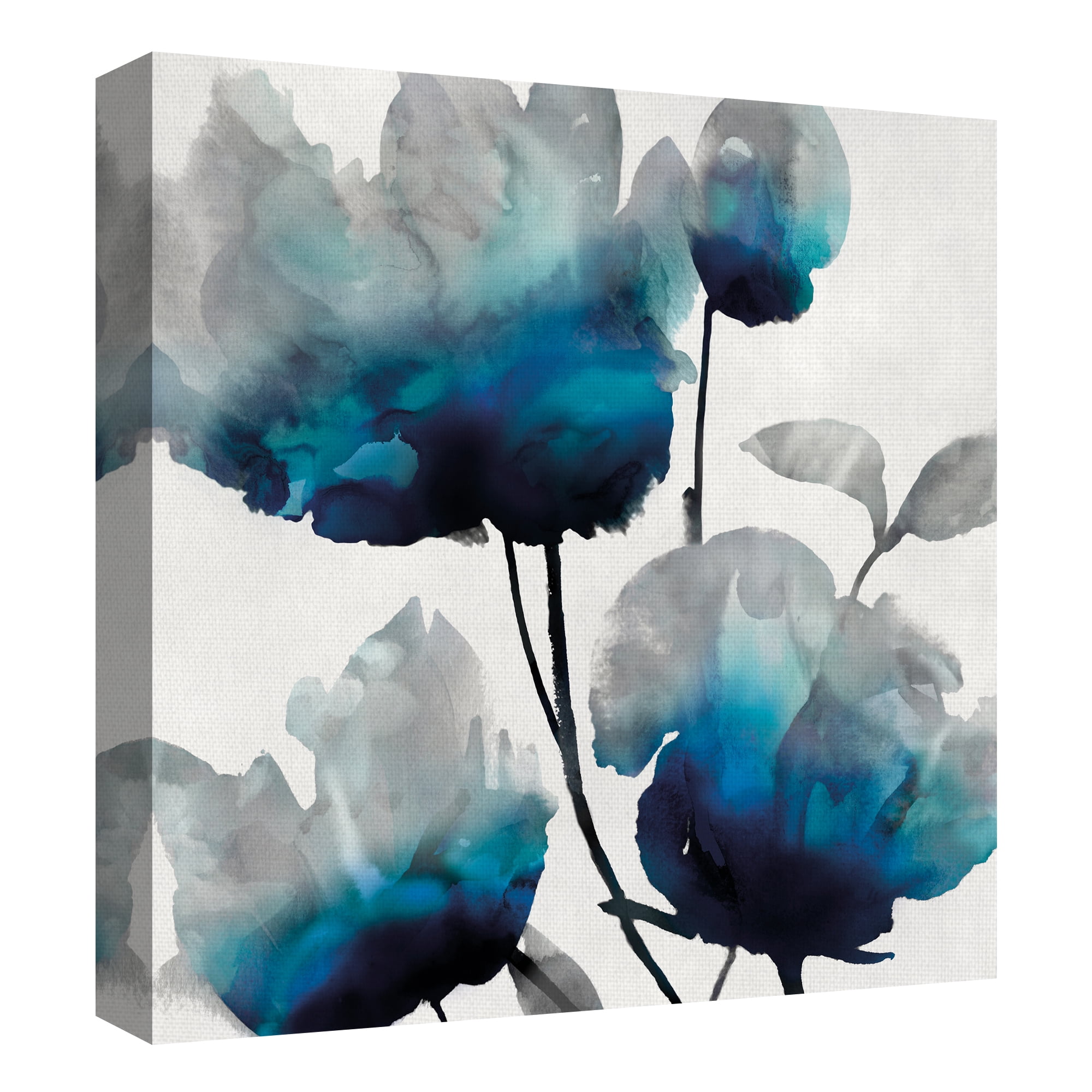 Sylvan I Detail by Tania Bello Flower Watercolor Canvas Art