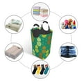 thumbnail image 5 of Lsque Pineapples1 Laundry Basket, Laundry Hamper, Dirty Clothes Hamper for Laundry, Collapsible, Waterproof Laundry Baskets with Aluminum Handles for Laundry, Dorm, Family, 5 of 6