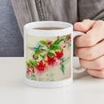 thumbnail image 4 of CafePress - Hummingbirds In Fuschia Garden 2 Mugs - 11 oz Ceramic Mug - Novelty Coffee Tea Cup, 4 of 4