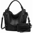 thumbnail image 1 of Tote Bag for Women PU Leather Shoulder Bags Fashion Hobo Bags Large Purse and Handbags with Adjustable Shoulder Strap, 1 of 4