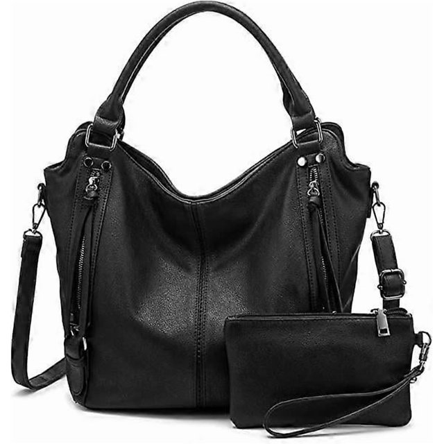 Tote Bag for Women PU Leather Shoulder Bags Fashion Hobo Bags Large Purse and Handbags with Adjustable Shoulder Strap