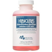 Hibiclens Antiseptic Skin Cleanser 16 fl Oz | Chlorhexidine Solution | Antimicrobial Spray | Wound Cleanser | Antibacterial Body Wash | Wound Care Products | Hypochlorous Acid | Chlorhexidine Surgical