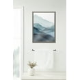 thumbnail image 6 of Blake Blue Mountain Range 18 in x 24 in Framed Painting Art Prints, by Kate and Laurel, 6 of 6