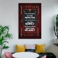 thumbnail image 6 of Norse Mythology Viking Poster Warriors Code Picture Print Wall Art Poster Painting Canvas Posters Artworks Gift Room Aesthetic 12x18inch(30x45cm), 6 of 6