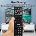 thumbnail image 3 of Replace Rm-ed016 Remote Control Compatible With Sony Tv Kdl-46v5600/46v5500/40we5w_lucky_b, 3 of 5