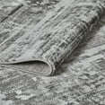 thumbnail image 5 of Loomaknoti Rhane Akason 8' x 10' Gray Abstract Indoor Polypropylene Area Rug, 5 of 9