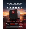 thumbnail image 2 of Calentador de agua instantáneo sin tanque para RV APUS, 68,000 BTU, 3.9 GPM, 12V, 2 of 8