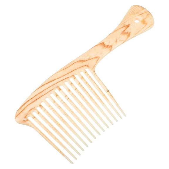 LABELEPH 1Pack No Hair Pulling Wide Tooth Comb for and Knotting Various Hair Types
