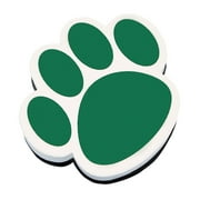 ASH10001 - Magnetic Whiteboard Eraser, Green Paw by Ashley Productions