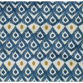 thumbnail image 4 of oneOone Organic Cotton Poplin Twill Fabric Geometric Ikat Print Fabric By Yard 42 Inch Wide, 4 of 4