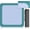 Dark Cyan-pale Blue32"x32", variant on Mahjong Mat 31.5" x 31.5" Spring Floral Cottage core Seamless Garden Pastel Tiny