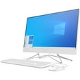 thumbnail image 2 of HP 24-df0030 23.8" FHD Touchscreen All-in-One Computer, AMD Athlon Silver 3050U, 4 GB RAM, 256 GB SSD, DVD-Writer, Windows 10 Home 64, Snow white, 2 of 4