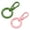 Light Pink/Matcha Green, variant on 2 Pcs Double Opening Swivel Lobster Claw Clasp, Metal Keychain Clasp Clips for Jewelry Making Crafts Backpack Bag Strap
