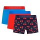 thumbnail image 2 of Happy Socks Bóxers para hombre, paquete de 3 - Trunks, algodón elástico, lisos/estampados Cherry S (Small), 2 of 7