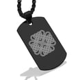 thumbnail image 1 of Stainless Steel Celtic Love Knot Dog Tag Pendant Necklace, 1 of 3