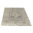 thumbnail image 2 of eCarpetGallery Modern Living Room Area Rug, 5'3" x 7'3", Blue, Nora, 2 of 9