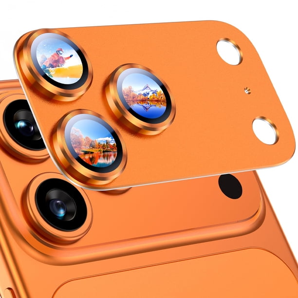 Protector de lente de cámara Uyiton para iPhone 17 Pro - Vidrio templado metálico