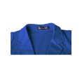 thumbnail image 3 of MODA NOVA Big & Tall Men Solid Color Pockets Long Sleeve Knit Blazer Blue M, 3 of 6