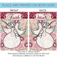 thumbnail image 5 of Toland Home Garden Faith Angel Angel Christian Flag Double Sided 12x18 Inch, 5 of 5