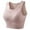 Pink, variant on Sports Bra Women Bras Women 2024 Women's New Cushioned Fixed Cup Shock-Proof Push-Up Sports Bra