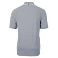thumbnail image 3 of Men's-Cutter & Buck  Navy Real Salt Lake Big & Tall Virtue Eco Pique Stripe Recycled Polo, 3 of 3
