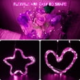thumbnail image 4 of 9.84FT Fairy Lights Battery Operated , Waterproof 30 LED String Lights Outdoor Indoor, Twinkle Lights for Bedroom Home DIY Wedding Birthday Christmas Parties Centerpiece (Pink）, 4 of 9