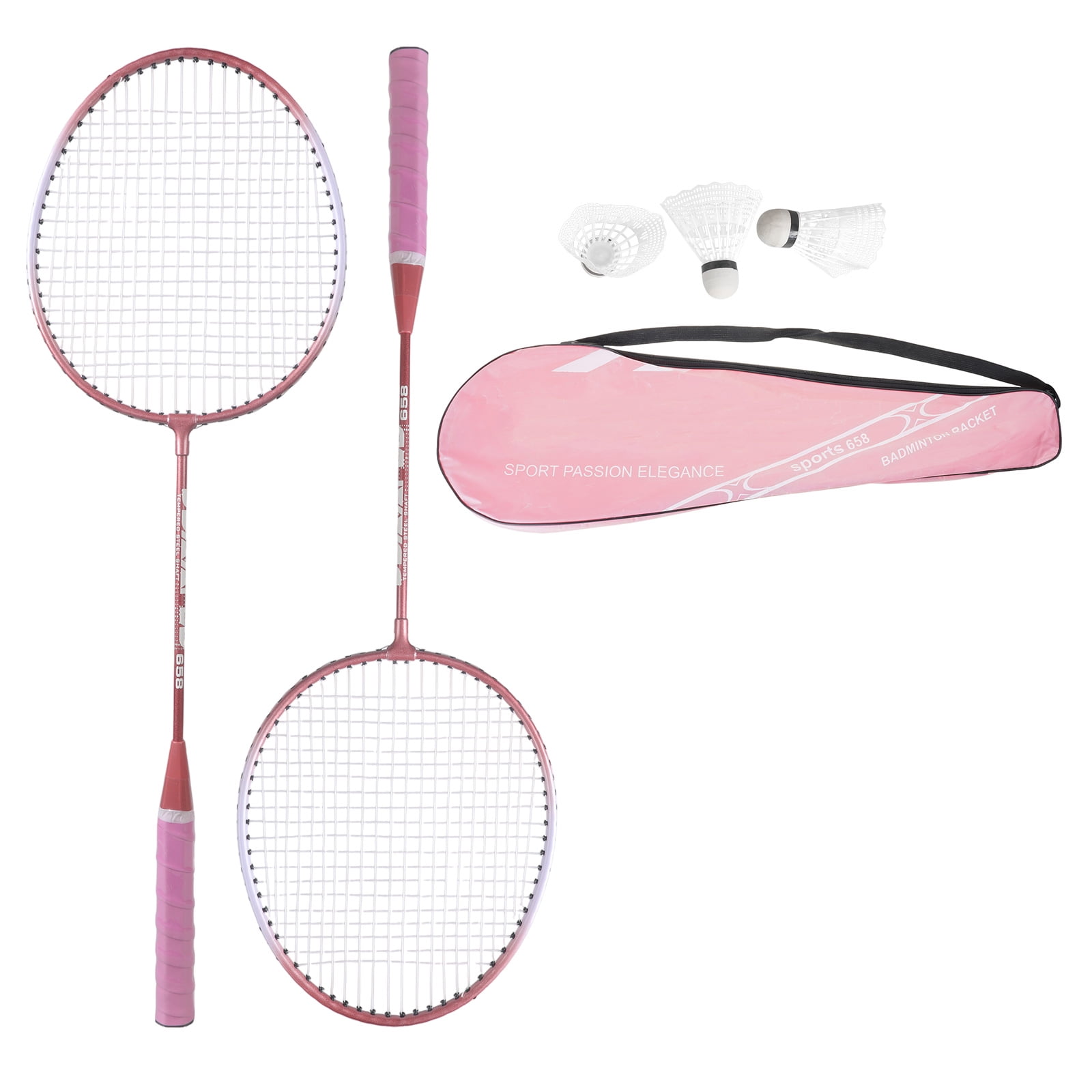 EastPoint Sports 2 Player Badminton Racket Set with 2 Rackets and
