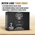 thumbnail image 4 of Viking Revolution - Double Edge Razor Blades - Men's Safety Razor Blades for Shaving - Japanese Steel - Gifts for Men - 100 Count, 4 of 5