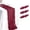 Burgundy, variant on Light Pink Cheesecloth Table Runner 21 x 120 Inch Boho Gauze Sheer Table Runner 10FT Long for Wedding Baby Shower Bridal Shower Easter Holiday Birthday Home Decor