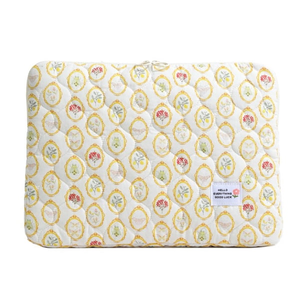 Funda para Portátil Versión Coreana Ipad Almacenamiento 11 Pulgadas Lindo 13/14/15 Protector C (2) Amarillo