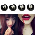 thumbnail image 2 of 4 Estilos Horrible Diversión Vestido de Payaso Dientes de Vampiro Fiesta de Halloween Denta Abanopi Diente, 2 of 5